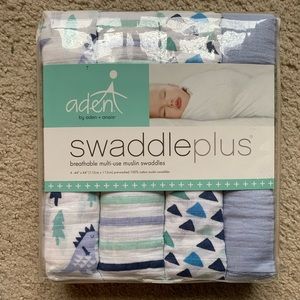Aden + Anais muslin swaddles